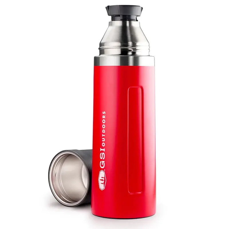 Termos GSI Glacier 1000ml Vacuum Bottle red