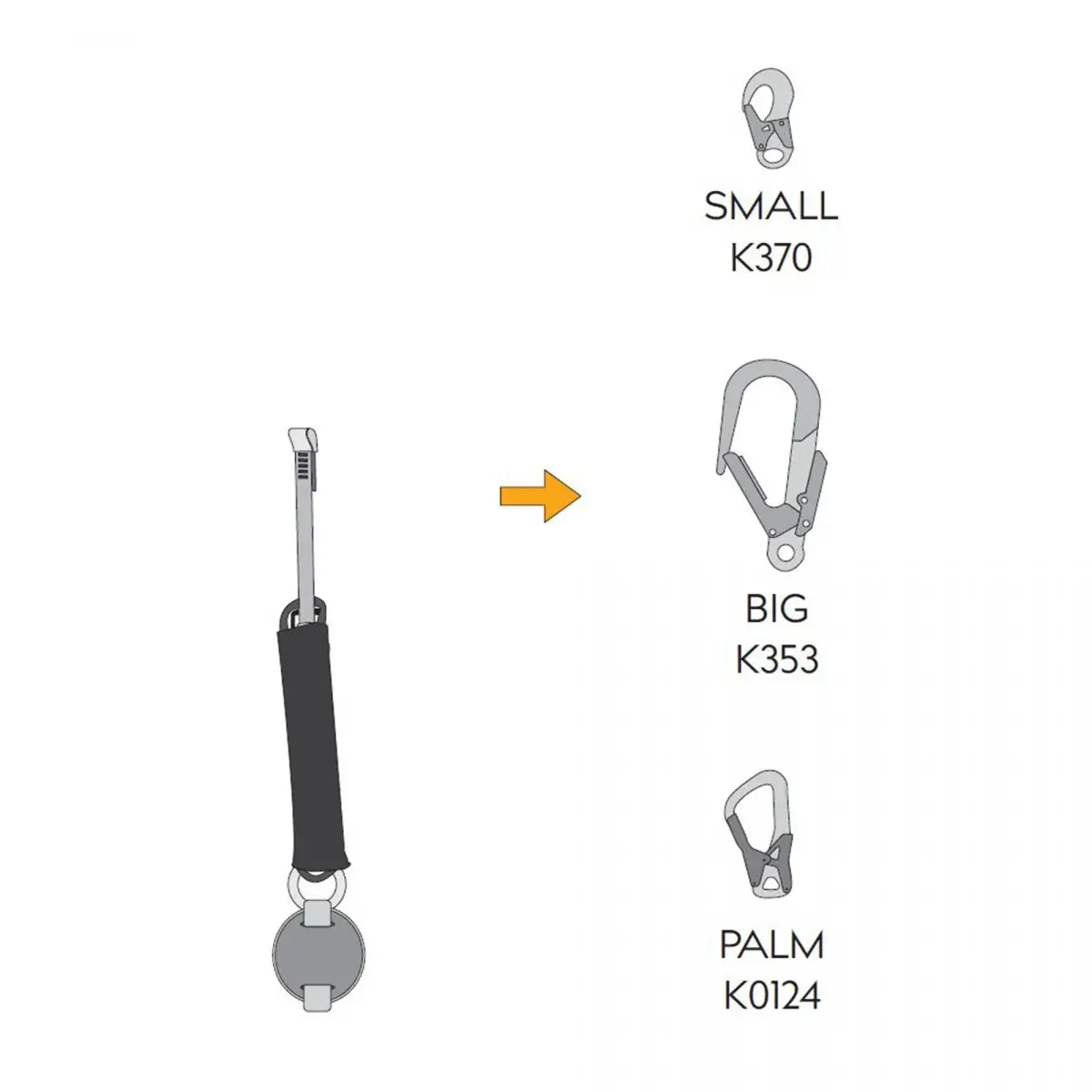 Singing Rock Absorber energii Singing Rock Reactor 140 Adjust + K353