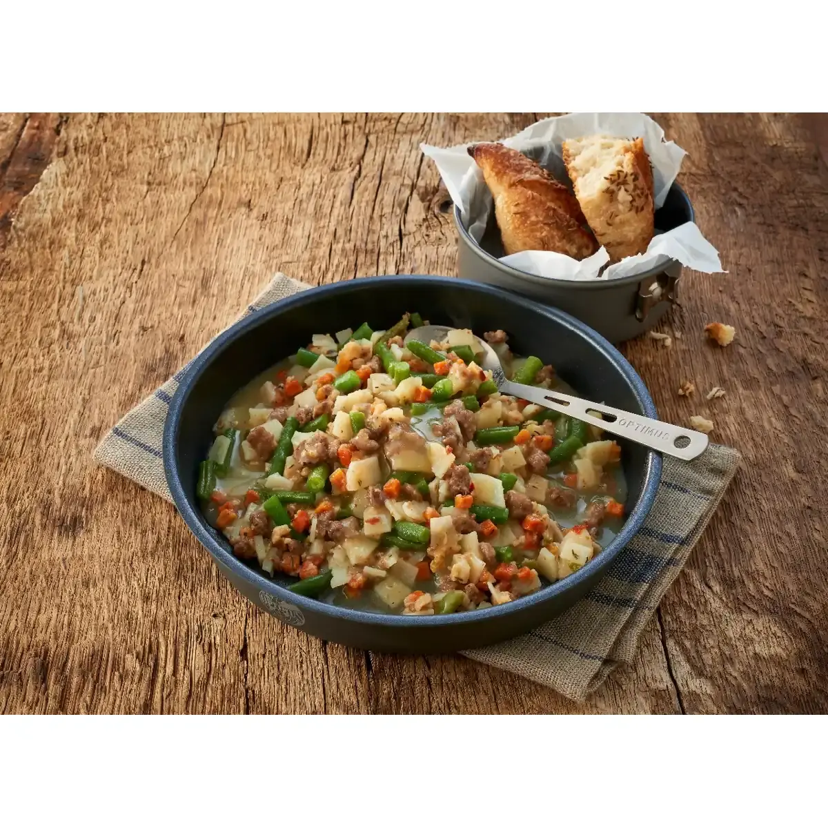 Trek´n Eat Danie liofilizowane Trek´n Eat Toskański przysmak wołowy z ziemniakami i fasolą (BEZ GLUTENU) (170 g, 649 kcal)