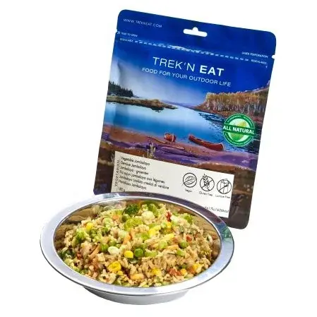 Trek´n Eat Danie liofilizowane Trek´n Eat Kreolski jambalaya z warzywami (BEZ GLUTENU, BEZ LAKTOZY) 180g