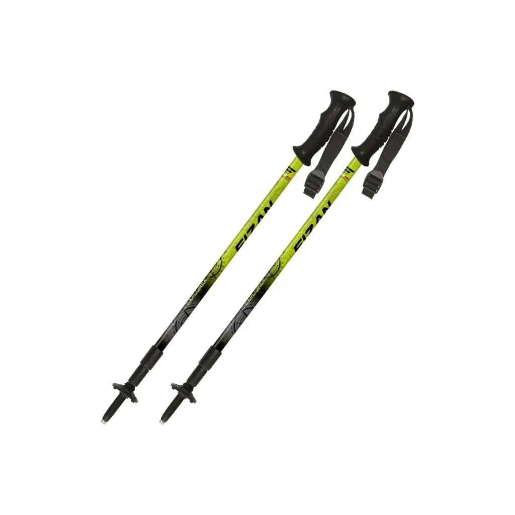 FIZAN Kijki trekkingowe FIZAN Explorer lime/grey
