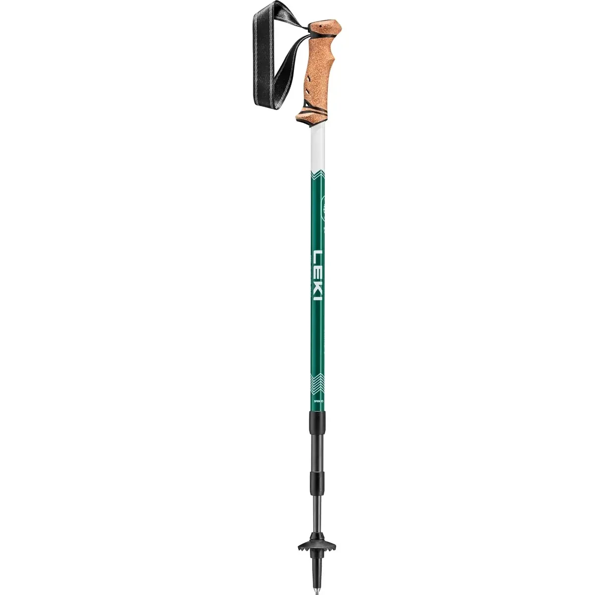 Leki Kijki trekkingowe Leki deep aqua-white 110-145 cm