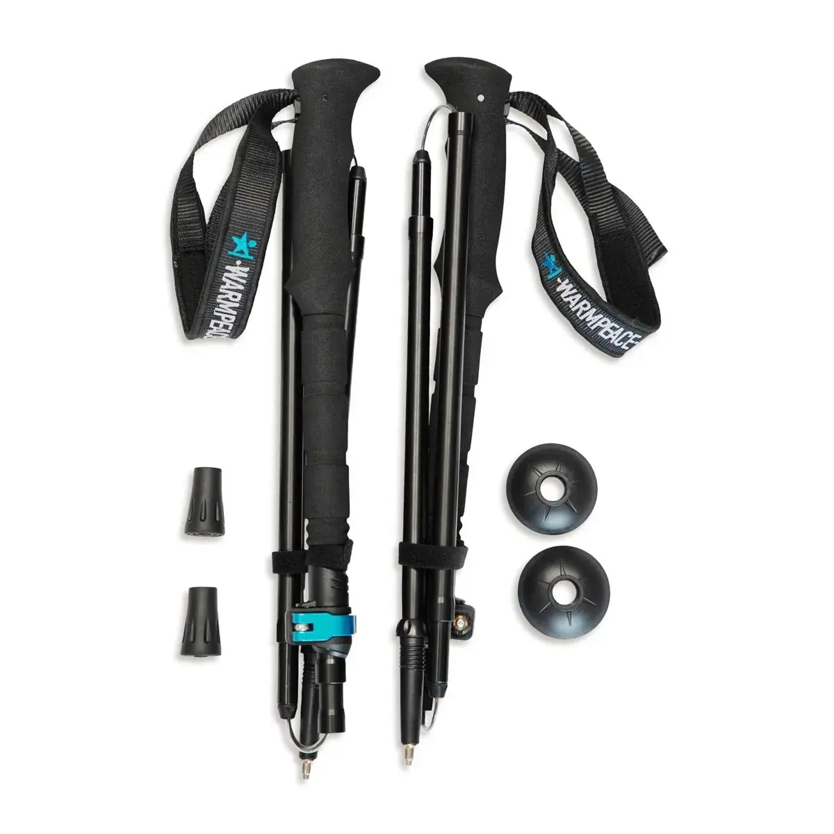 Warmpeace Kijki trekkingowe Warmpeace Ridgewalk black/blue