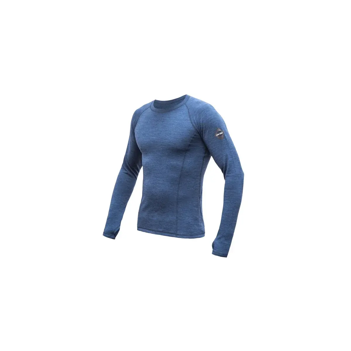 Sensor Koszulka z długim rękawem Sensor Merino Bold cool blue
