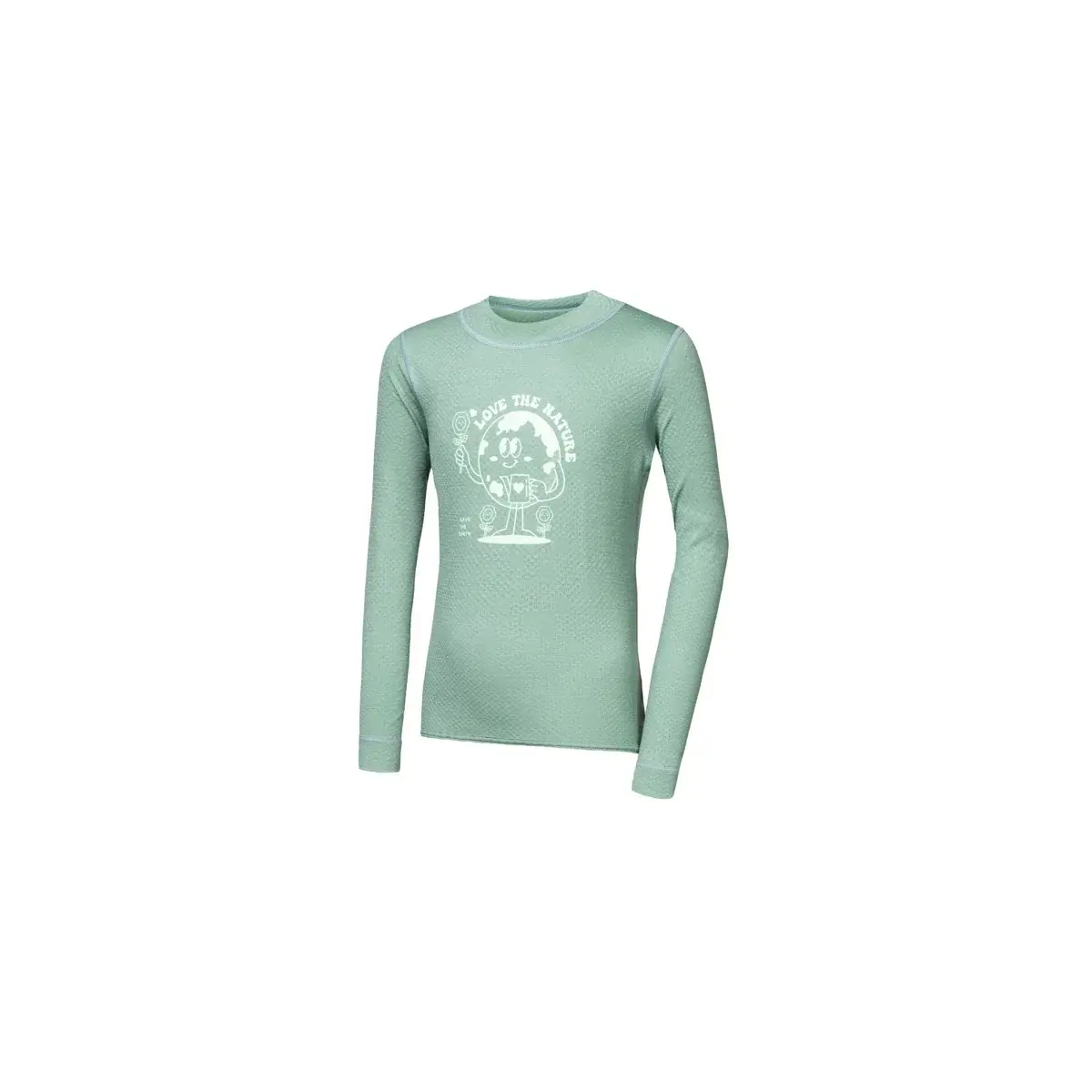 Sensor Koszulka Sensor MERINO DF PLANET dziecięcy basil green