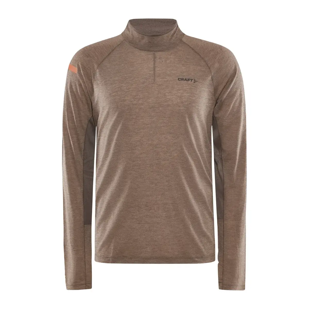 Koszulka Craft ADV SubZ Wool LS 2 brązowy