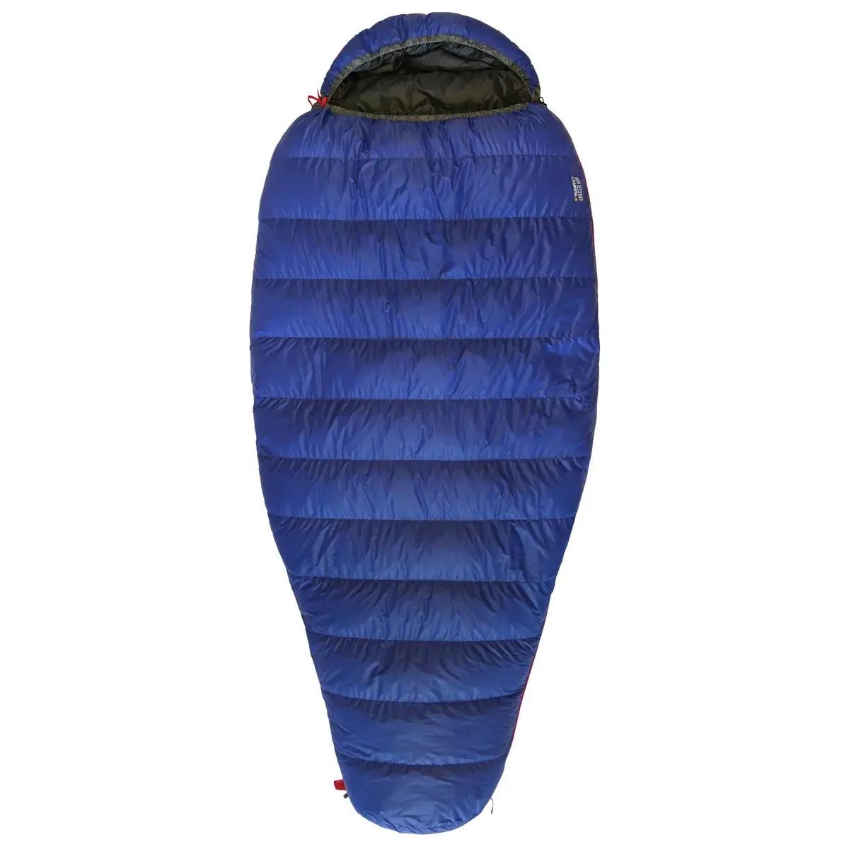 Warmpeace Śpiwór puchowy trzysezonowy Warmpeace Spacer 600 mid blue/grey/black