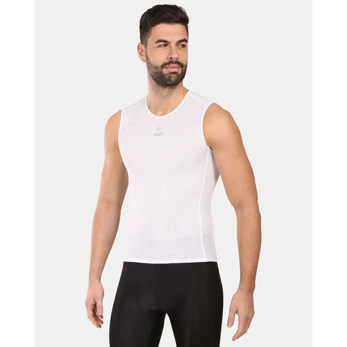 Kilpi Top termoaktywny unisex Kilpi NETTY-U biały