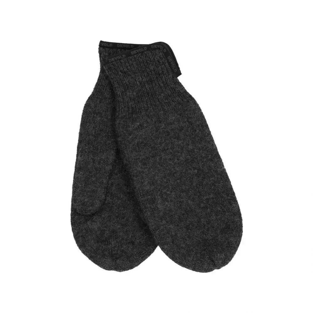 Devold Rękawiczki unisex Devold Wool Mitten czarny