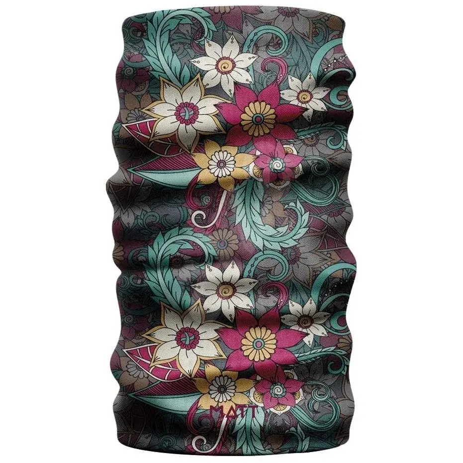 MATT Chusta unisex MATT 5820 Scarf Coolmax Eco floral-954