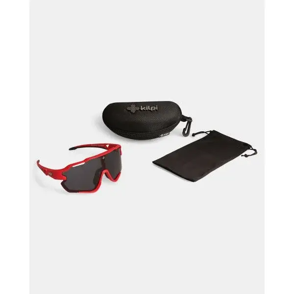Kilpi Okulary przeciwsłoneczne unisex Kilpi SHADON-U czerwony UNI