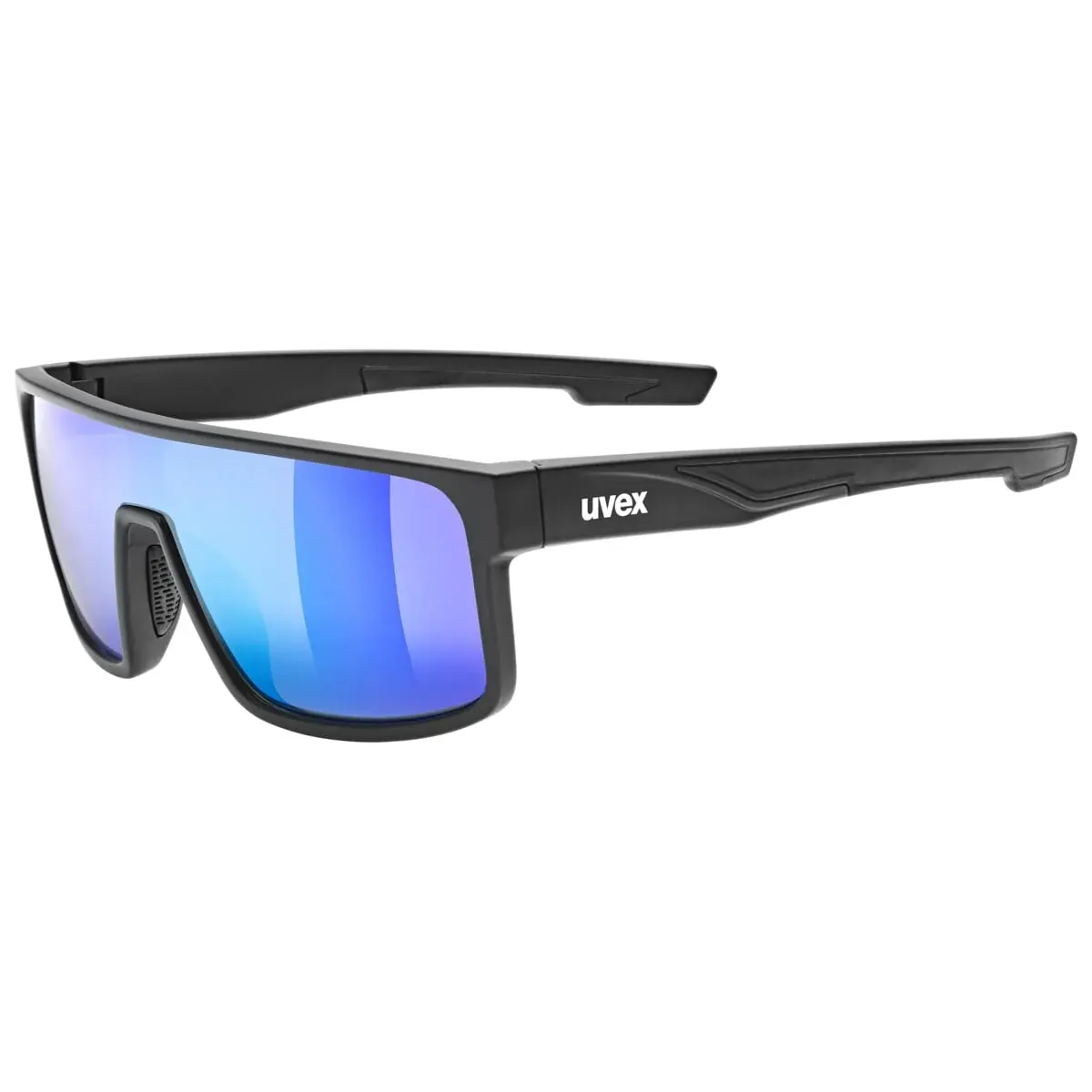 UVEX Uniwersalne okulary przeciwsłoneczne UVEX LGL 51 Black mat / mir. green
