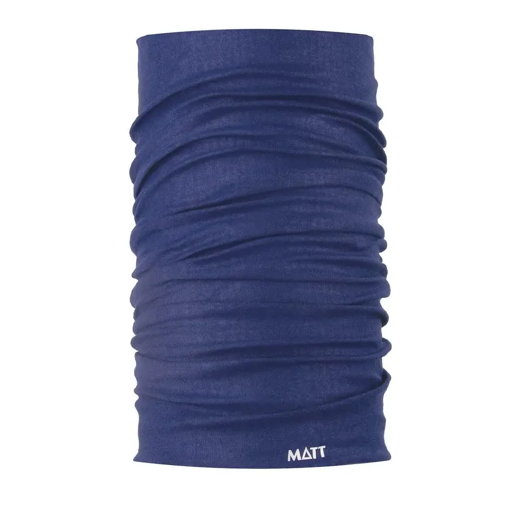 Chusta wełniana MATT Wool Scarf Navy