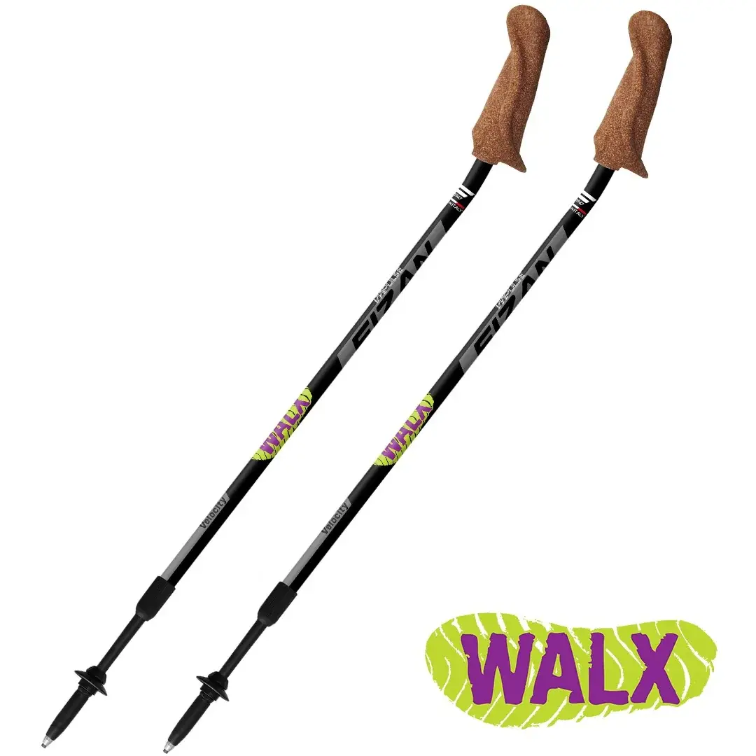 FIZAN Kije do nordic walking Fizan Walx Velocity czarny