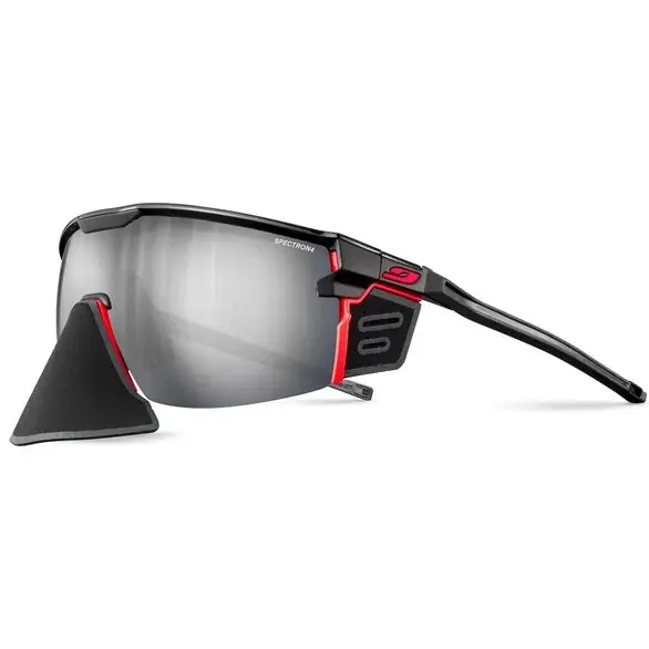 Julbo Okulary wysokogórskie Julbo Ultimate Cover SP4 noir/orange fluo mat