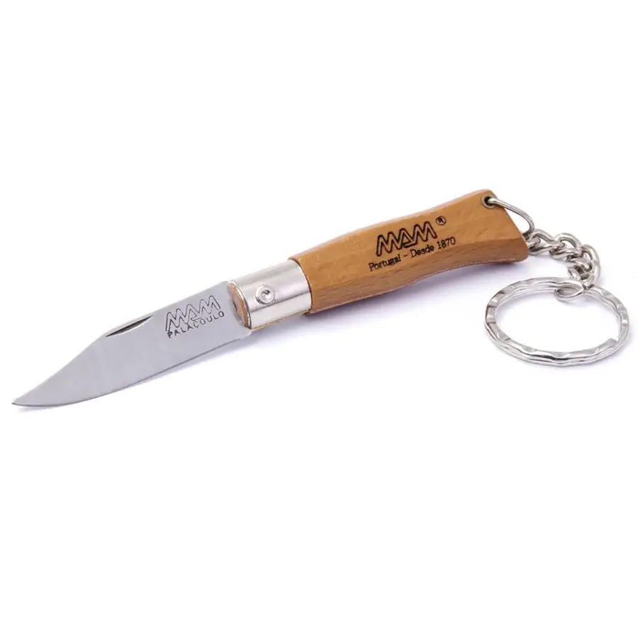 MAM Nóż składany z brelokiem MAM Douro 2002 4,5 cm buk