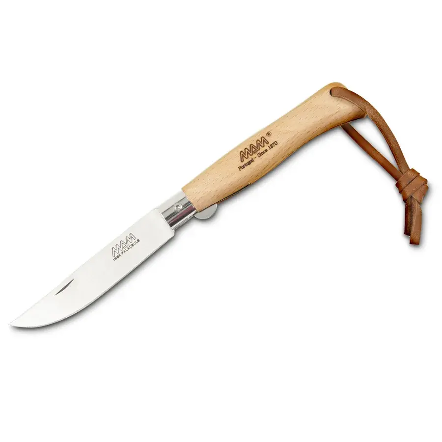 MAM Nóż składany z blokadą i pętlą MAM Douro 2083 8,3 cm buk
