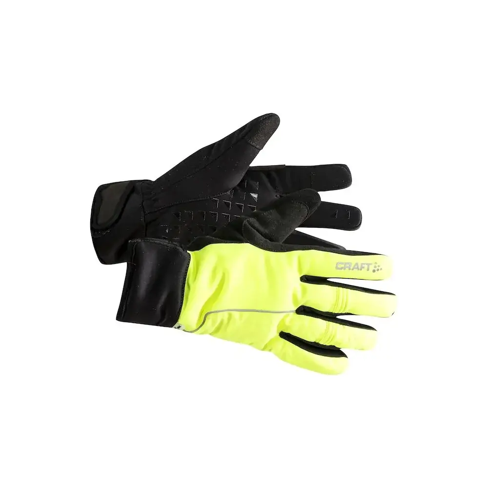 Craft Rękawiczki rowerowe zimowe Craft ADV SubZ Siberian 2.0 żółty